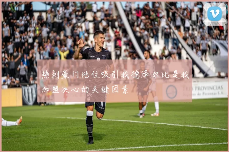热刺豪门地位吸引我德泽尔比是我加盟决心的关键因素